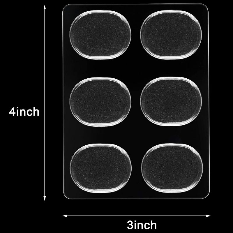 Photo 4 of 24 Pieces Drum Dampeners Gel Pads Silicone Drum Silencers Dampening Gel Pads Non-toxic Soft Drum Dampeners for Drums Tone Control