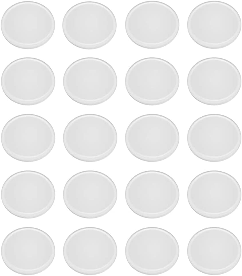 Photo 1 of Glass Table Bumpers 24PCS Non Adhesive Anti Slip Silicone Pads for Glass Table Top Spacer New