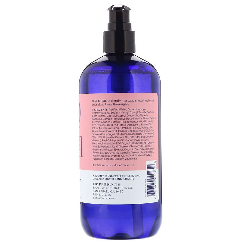 Photo 2 of EO Rose and Lemon Shower Gel, 16 Fl Oz 2 Pack