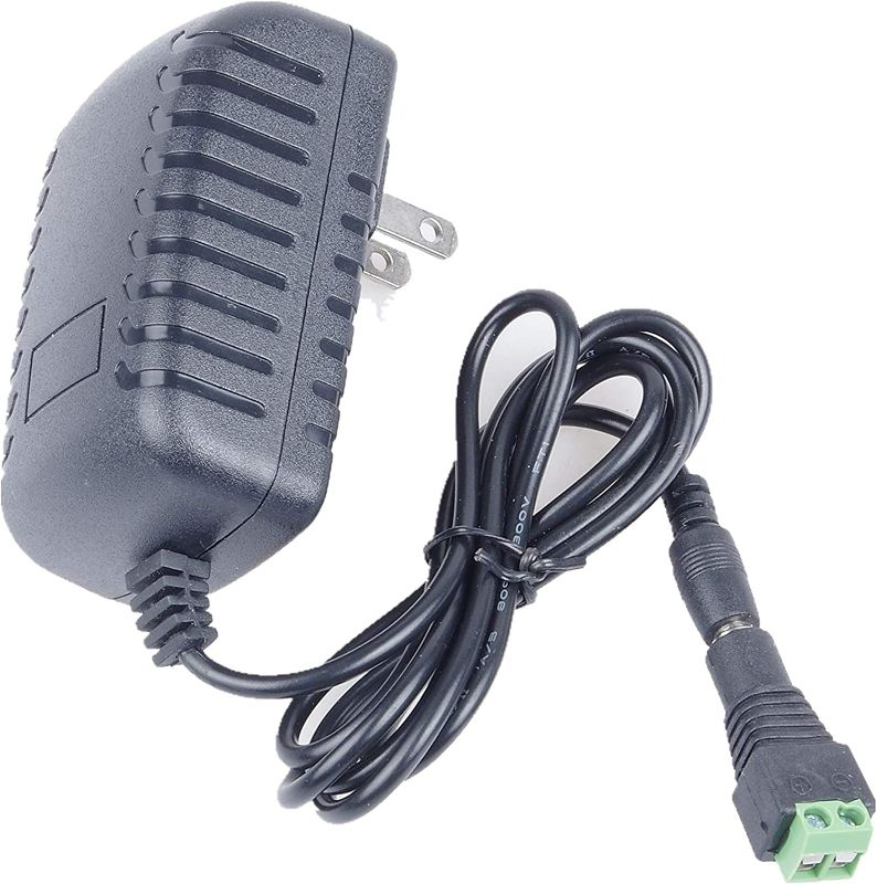 Photo 1 of KNACRO DC 12V 2A Power Supply Adapter, AC 100-240V to DC 12 Volt 2 Amp Transformers, Switching Power Supply for 12V 3528/5050 LED Strip Lights 24W Max Power Adaptor 2.1mm X 5.5mm US Plug New
