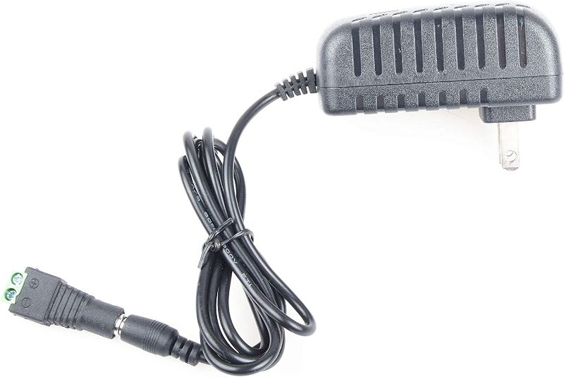 Photo 1 of KNACRO DC 12V 2A Power Supply Adapter, AC 100-240V to DC 12 Volt 2 Amp Transformers, Switching Power Supply for 12V 3528/5050 LED Strip Lights 24W Max Power Adaptor 2.1mm X 5.5mm US Plug New