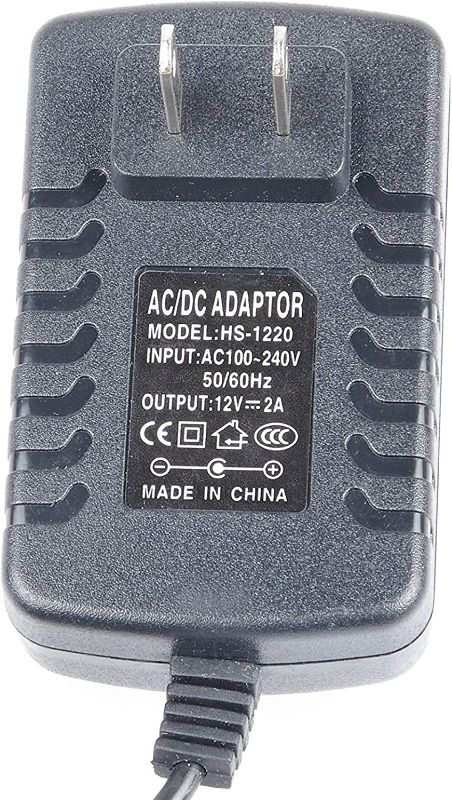 Photo 4 of KNACRO DC 12V 2A Power Supply Adapter, AC 100-240V to DC 12 Volt 2 Amp Transformers, Switching Power Supply for 12V 3528/5050 LED Strip Lights 24W Max Power Adaptor 2.1mm X 5.5mm US Plug New