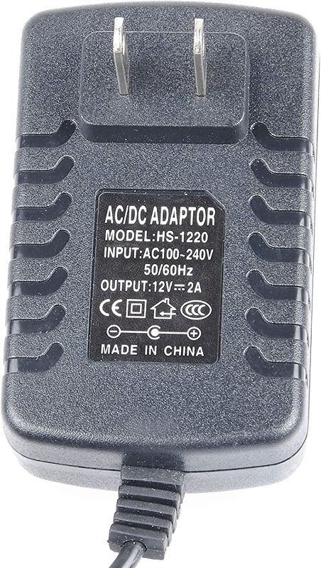 Photo 1 of KNACRO DC 12V 2A Power Supply Adapter, AC 100-240V to DC 12 Volt 2 Amp Transformers, Switching Power Supply for 12V 3528/5050 LED Strip Lights 24W Max Power Adaptor 2.1mm X 5.5mm US Plug New