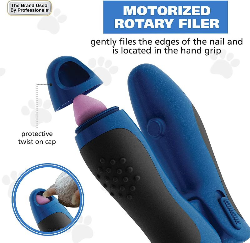 Photo 3 of Wahl EZ-Nail Rotary Filer & Nail Clipper for Dogs, Cats, & House Pets - Model 5960-300 New
