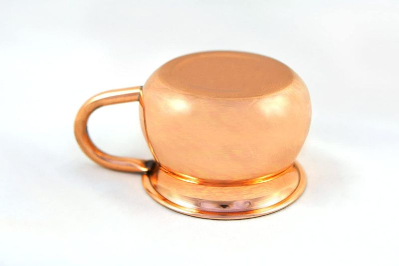 Photo 2 of 8 Ounce Alchemade 100% Pure Copper Cup - Use for Smoothies, Moscow Mules, Other Cocktails, and Your Favorite Beverages - Copper Drinkware - Copper Mug new