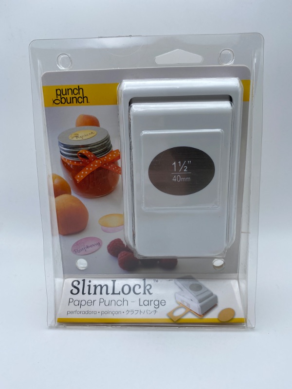 Photo 2 of Punch Bunch SlimLock Large Punch-Oval 1.57 X1.18 New