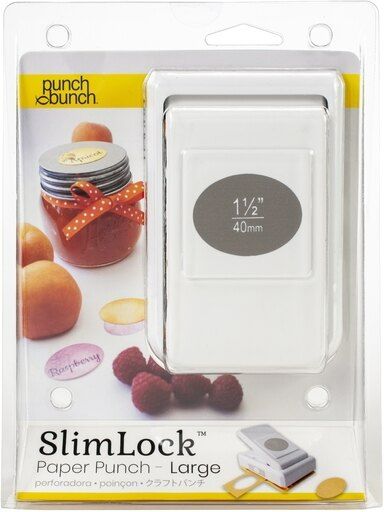 Photo 1 of Punch Bunch SlimLock Large Punch-Oval 1.57 X1.18 New