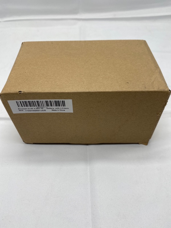 Photo 1 of Biswaye 21.6V 4.5Ah V6 Lithium Battery Replacement for Dyson DC62 DC59 DC58 SV03 SV04 SV09 V6 Animal Motorhead V6 Slim V6 Absolute V6 Fluffy Vacuum Battery, with 2 Filters New