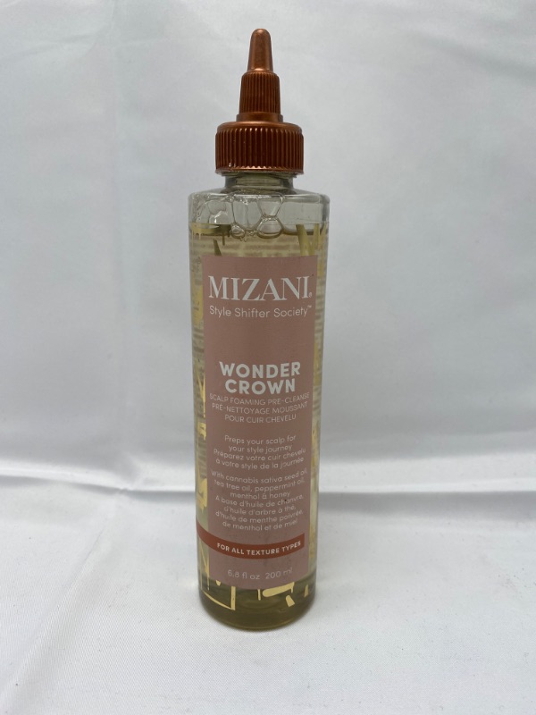 Photo 4 of MIZANI Wonder Crown Foaming Scalp Cleanser for Itchy, Dry, Flaky or Oily Scalp, 6.8 Ounce New