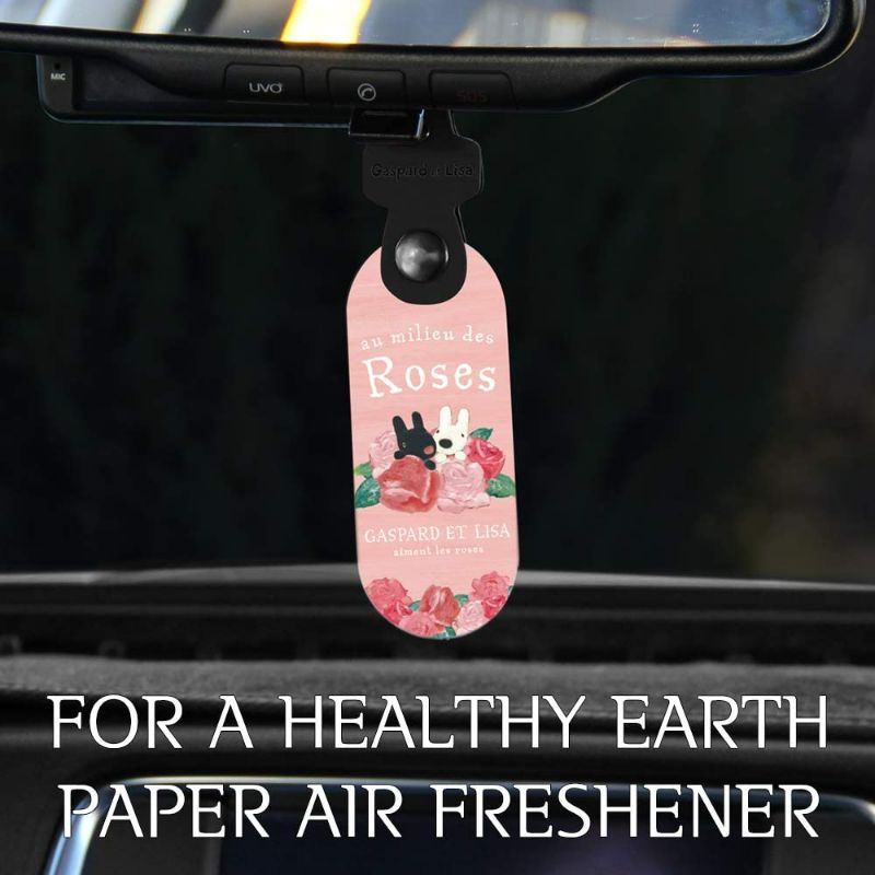 Photo 3 of CARIF Car Air Freshener Roses Garden Party (3 Pack)