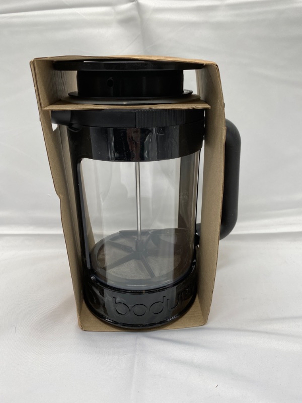 Photo 4 of bodum K11683-01WM Bean Cold Brew Coffee Maker, 51 Oz, Jet Black New