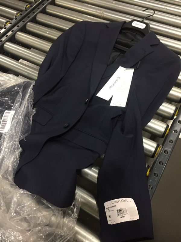 Photo 2 of Calvin Klein Men's Slim Fit Suit Separates, Solid Navy, BLAZER ONLY, SIZE 36 REG