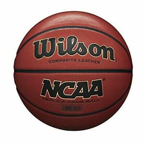 Photo 1 of Wilson NCAA Replica Game Basketball - Brown Official - 29.5