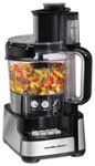 Photo 1 of Hamilton Beach - Stack & Snap 12-Cup Food Processor - Black