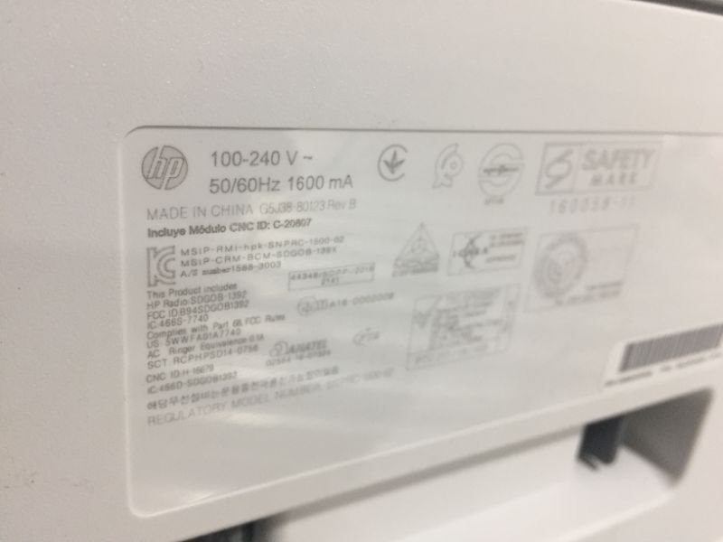 Photo 4 of HP G5j38 Officejet Pro 7740 Wide Format Inkjet Printer - White