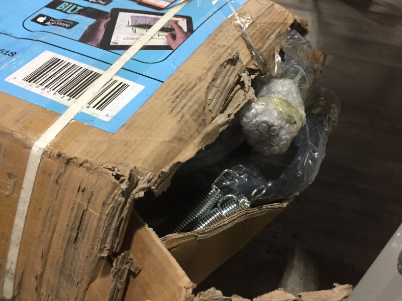 Photo 3 of UpperBounce Easy Assemble Mega 8'x14' Rectangular Trampoline with Fiber Flex Enclosure System, BOX 2 OF 3 ONLY, MISSING OTHER BOXES IN SET
