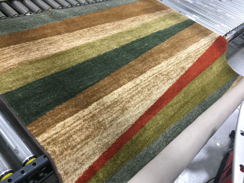 Photo 1 of 5 FT WIDTH EARTH TONE HOME AREA RUG