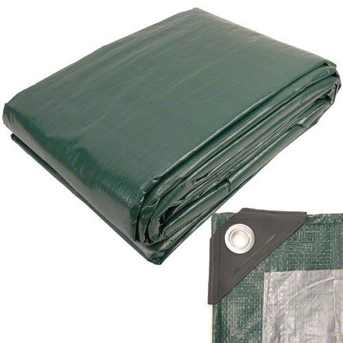 Photo 1 of 6 X 14 FOOT TARP GREEN