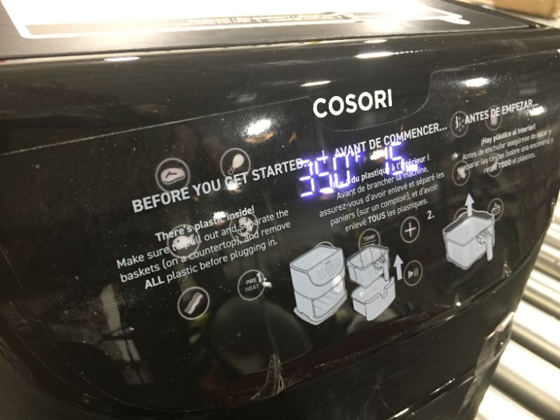 Photo 2 of Cosori Air Fryer,Max XL 5.8 Quart,1700-Watt Electric Hot Air Fryers Oven