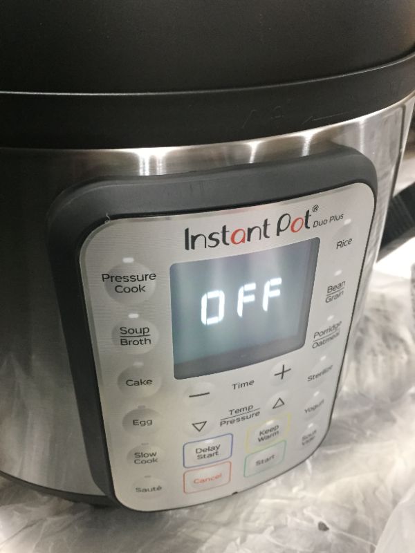 Photo 3 of Instant Pot Duo Plus 6 qt 9-in-1 Slow Cooker/Pressure Cooker