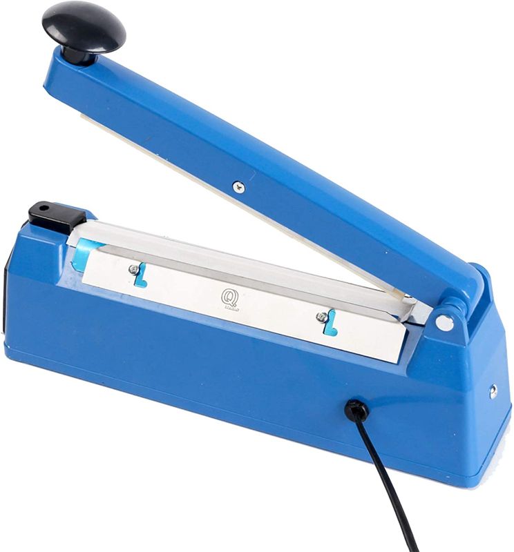 Photo 1 of Model F-200 Impulse Heat Sealer w / Adjustable Knob for Sealing Plastic Bags
