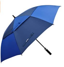 Photo 1 of ACEIken Golf Umbrella Large Automatic Open Golf Umbrella Extra Large Oversize Double Canopy Vented Umbrella Windproof Waterproof for Men and Women