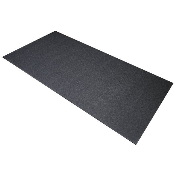 Photo 1 of BalanceFrom High Density Treadmill Exercise Bike Equipment Mat, 3 Ft X 6.5 Ft
