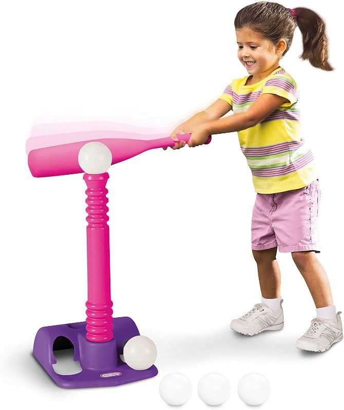Photo 1 of Little Tikes T-Ball Set (Pink) w/5 Balls