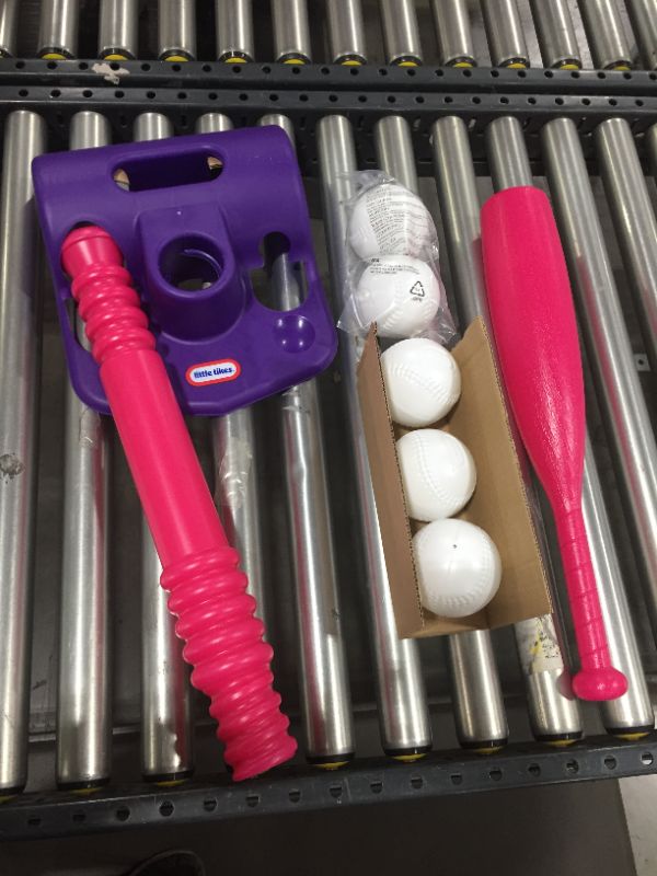 Photo 2 of Little Tikes T-Ball Set (Pink) w/5 Balls