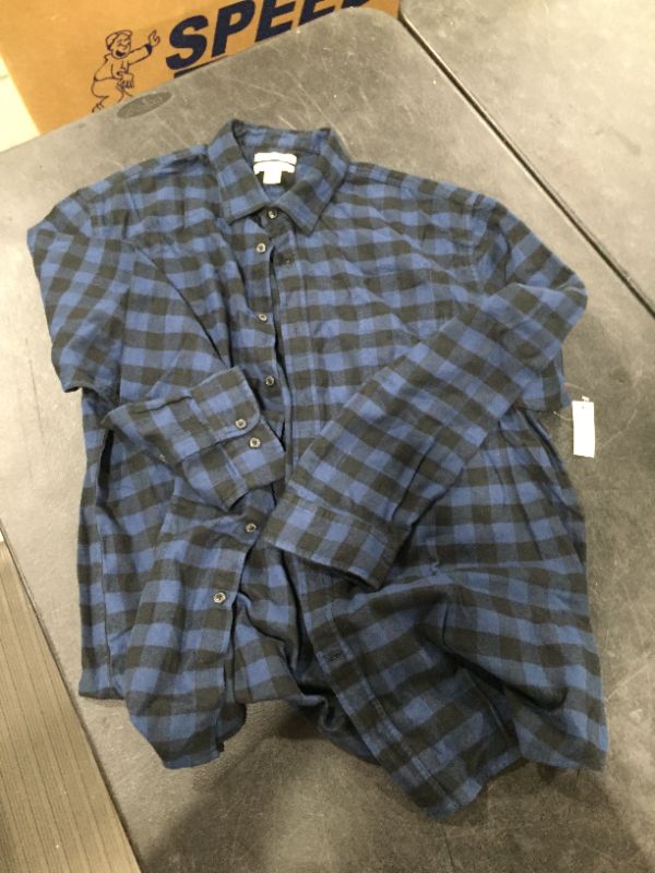 Photo 2 of Amazon Essentials Men's Regular-fit Long-Sleeve Flannel Shirt XL