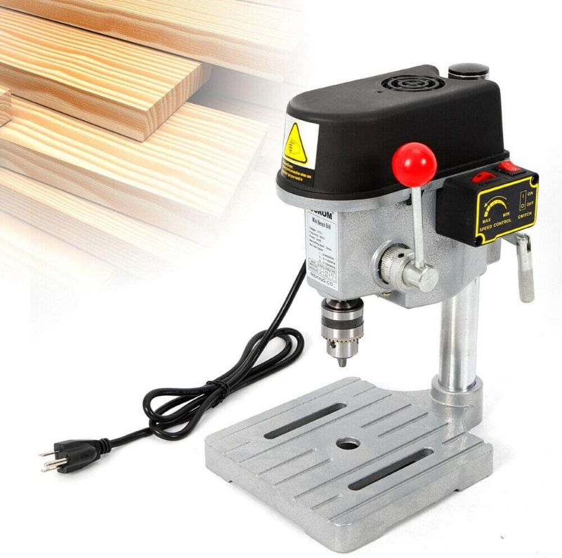 Photo 1 of DONNGYZ Electrical Bench Drill Mini Press Work Bench Machine 340W + Drill Chuck + Hex Key(US Stock)