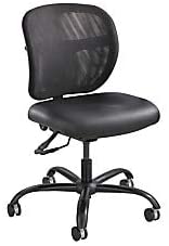 Photo 1 of Safco 3397BV Office Chair, 26d x 26w x 37h, black vinyl
