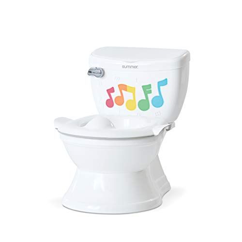 Photo 1 of Summer Infant My Size Potty Lights and Songs Transitions, Realistic Potty Training Toilet, White