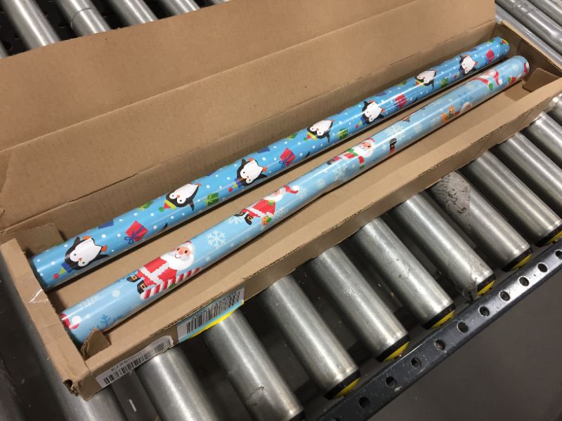 Photo 1 of HALLMARK 2 30 INCH ROLLS OF CHRISTMAS WRAPPING PAPER