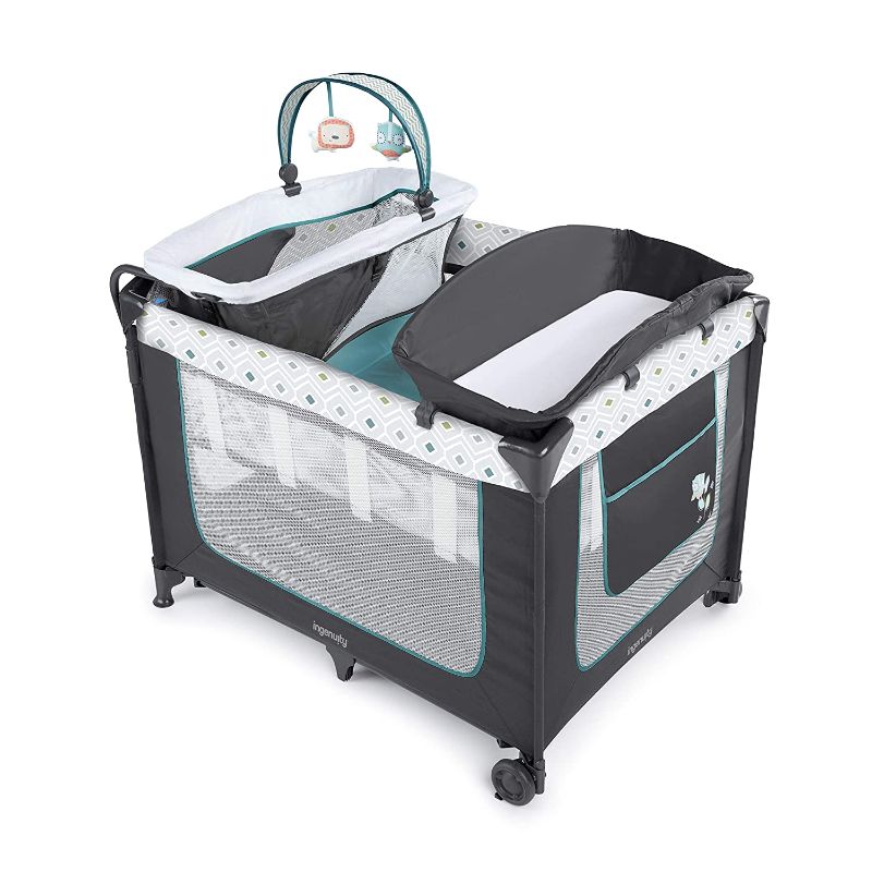 Photo 1 of Ingenuity Smart & Simple Packable Portable Playard with Changing Table - Nash
