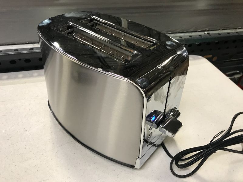 Photo 1 of KRUPS KH732D Breakfast Set 2-Slot Toaster with Brushed and Chrome Stainless Steel Housing