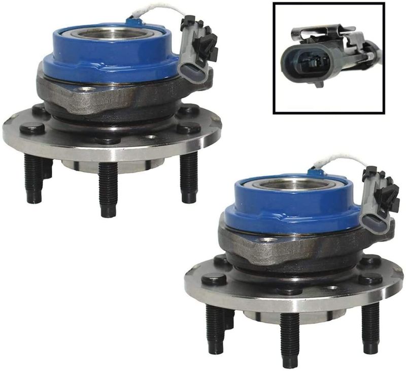 Photo 1 of Bodeman - Pair Front Wheel Hub and Bearing Assembly for 1997-2008 Pontiac Grand Prix 2003-2005 Pontiac Aztec 2000-2005 Pontiac Bonneville
