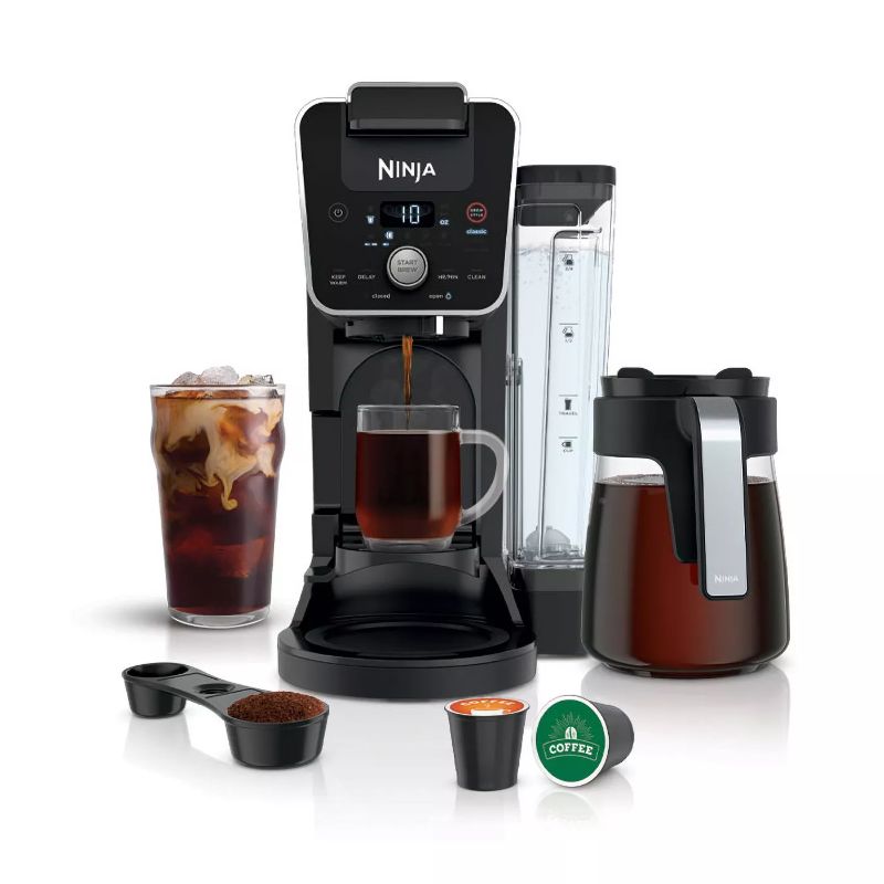 Photo 1 of Ninja DualBrew Coffee Maker, Single-Serve, Coffee Pod, and 12-Cup Drip Coffee Maker - CFP201
