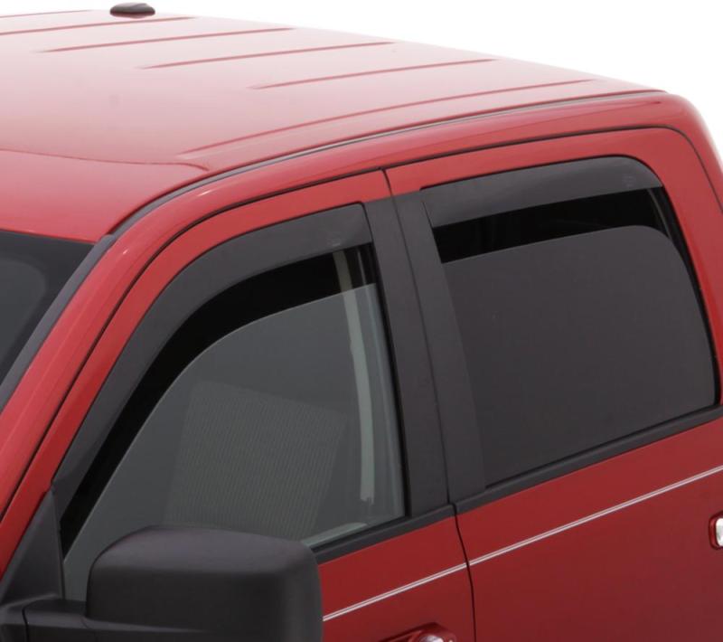 Photo 1 of AVS 15-18 Ford F-150 Supercrew Ventvisor Low Profile Deflectors 4pc - Smoke