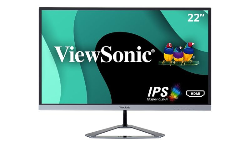 Photo 1 of ViewSonic VX2276-smhd - LED monitor - Full HD (1080p) - 22" missing stand