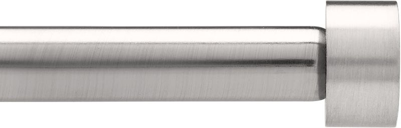 Photo 1 of Cappa 3/4 in. Dia Single Rod 72 in. - 144 in. in Nickel/Steel