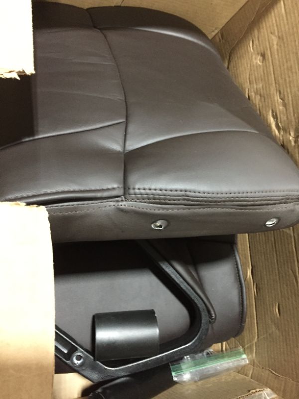 Photo 1 of Faux Leather Office Chair Brown