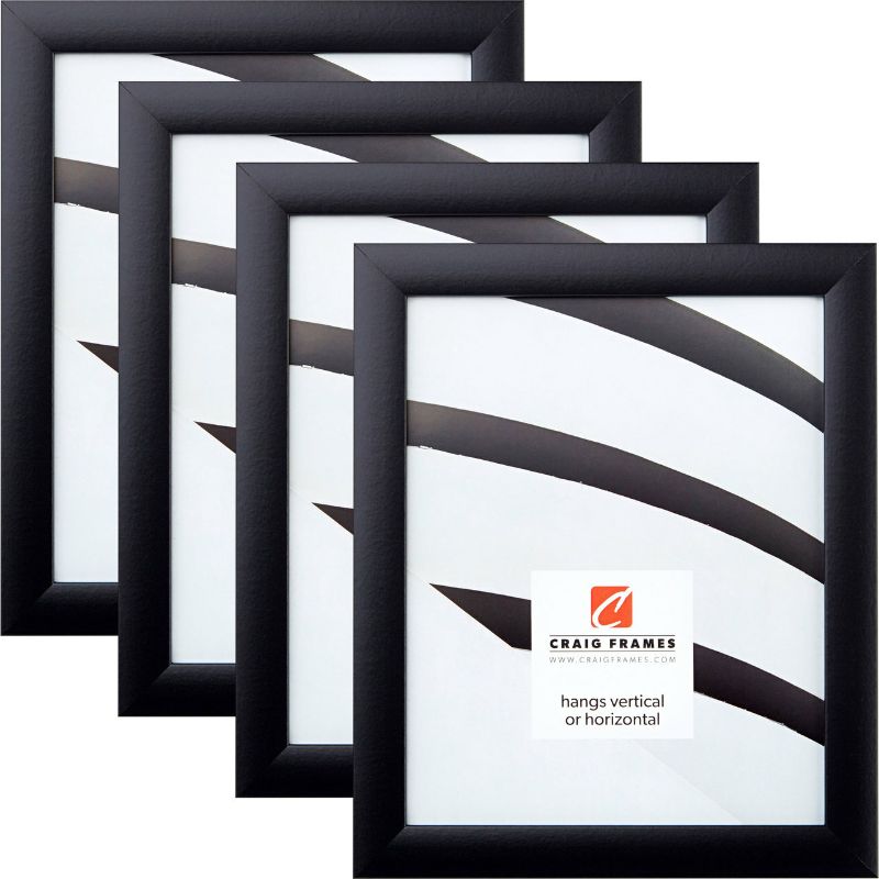 Photo 1 of CONTEMPORARY 1", GALLERY BLACK PICTURE FRAMES - 4 PIECE SET 24" x 36"