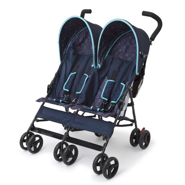 Photo 1 of Delta Children LX Side by Side Double Stroller, Night Sky