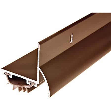 Photo 1 of Frost King U36BRH Drip Cap Door Bottom 1-3/8-Inch by 36-Inches, Brown