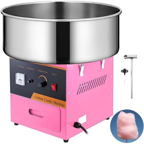 Photo 1 of Cotton Candy Machine Electric Commercial Floss Maker Party Carnival Festival
