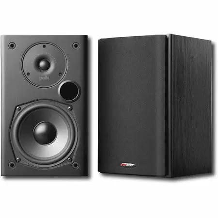 Photo 1 of Polk Audio T15 Bookshelf Speakers, Pair, Black