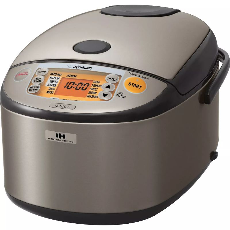 Photo 1 of Zojirushi 10 Cup Induction Heating Rice Cooker & Warmer Stainless Dark Gray
