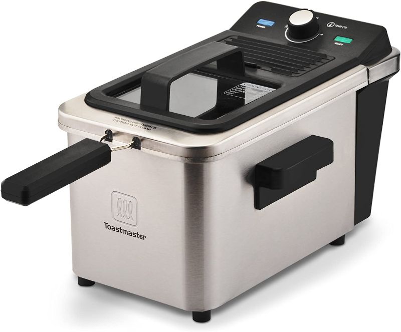 Photo 1 of Toastmaster TM-166DF Deep Fryer, 2.5 Liter, Stainless/Black
