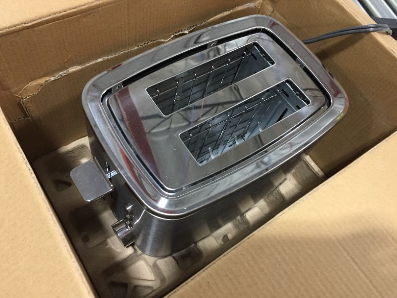 Photo 1 of GE - 2-Slice Toaster - Stainless Steel
